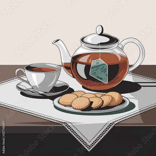 Complimentary Tea and Biscuits