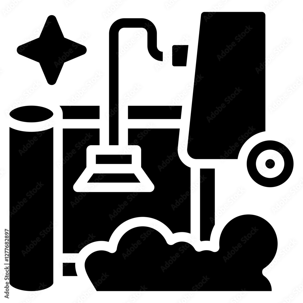 Obraz premium Carpet Cleaning icon