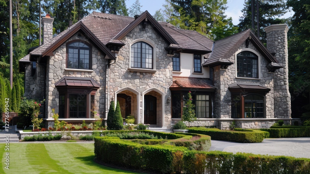 A luxurious luxury house model, showcasing opulent features and elegant designs, A luxurious luxury house model, showcasing opulent features and elegant designs,