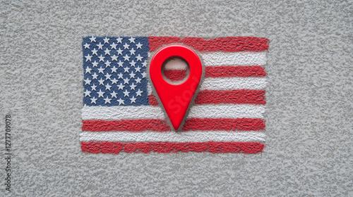 Location on American Flag: ...