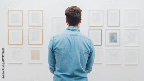 The Art Enthusiast: A man, ...