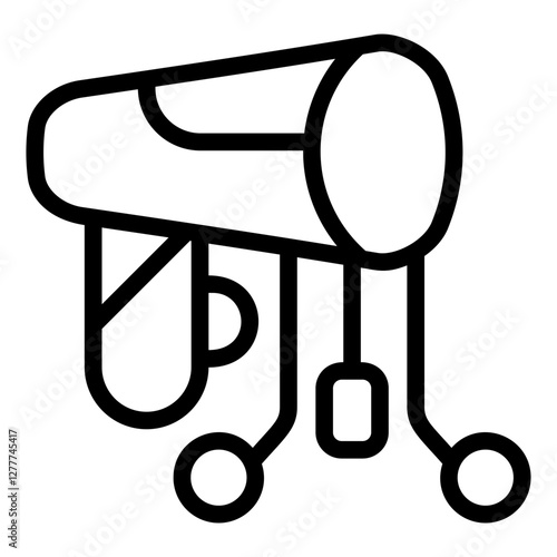 Digital Marketing Line Icon