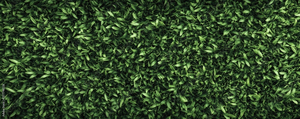 Lush green foliage texture, overhead view, background blur, website design Lush green foliage texture, overhead view, background blur, website design