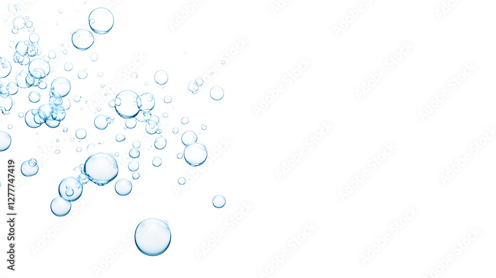 White Background with a Single Bubble Floating
White Background with a Single Bubble Floating