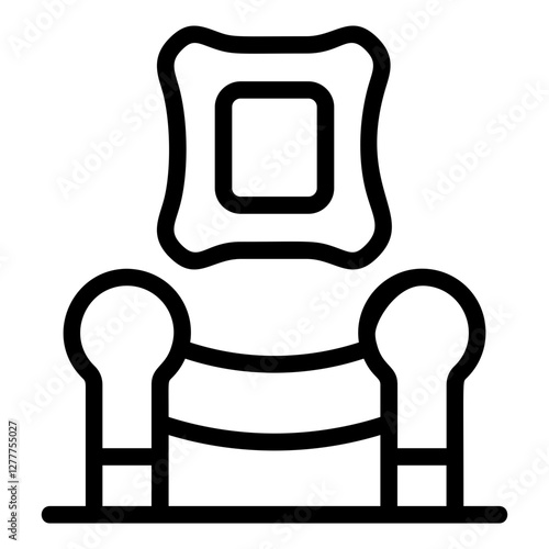 Museum Line Icon