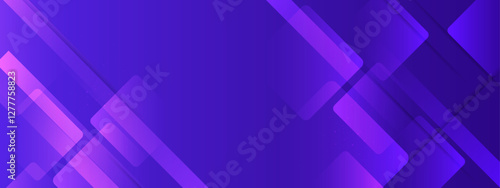 purple gradient background with abstract overlapping geometric shapes design suitable for modern graphic projects, social media posts, and branding material.
