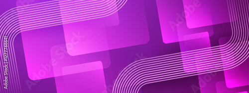 purple abstract background with overlapping shapes and white lines. Great for modern designs, presentations, web banners, and artistic projects.