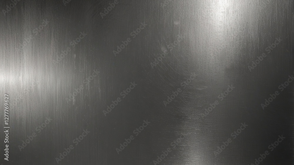 Obraz premium shiny grainy silver foil textured aluminum metallic abstract blurred gradient monochrome plain background,shiny brushed stainless steel polished aluminium magnesium nickel alloy metal surface texture 