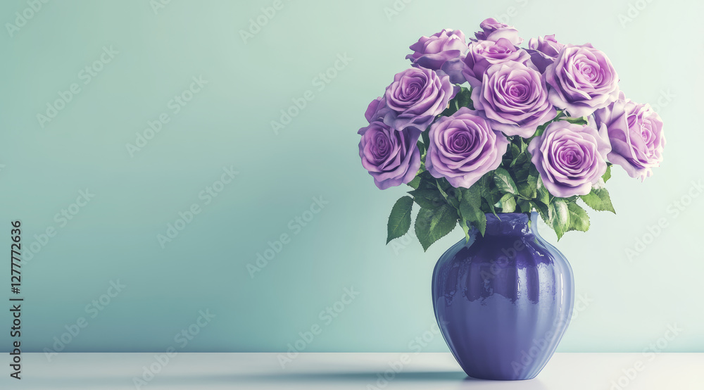 Fototapeta premium bouquet of flowers in a vase