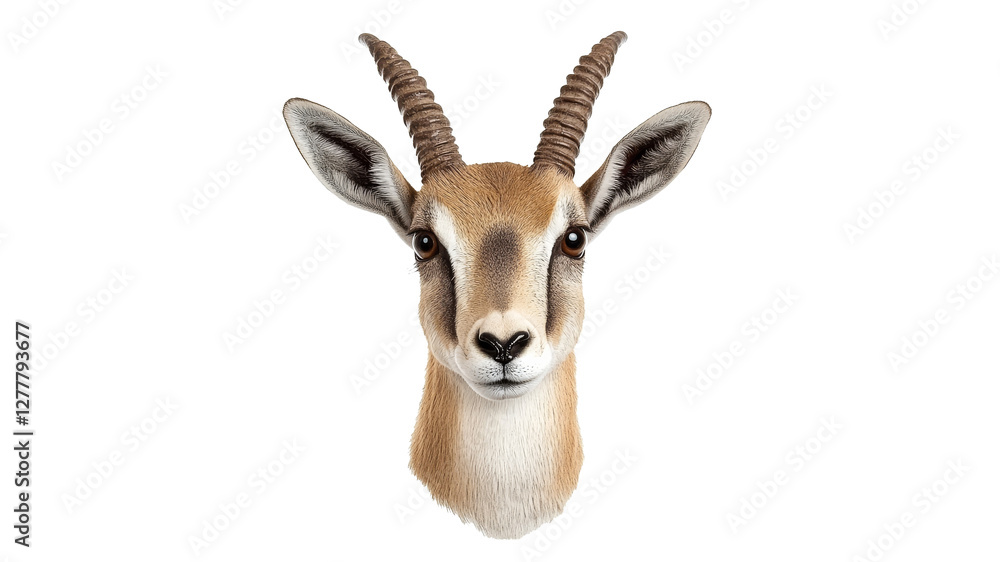 Fototapeta premium Antelope head shot in natural pose
