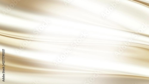 Luxury pearl fabric background with white light 3d render 4k Video