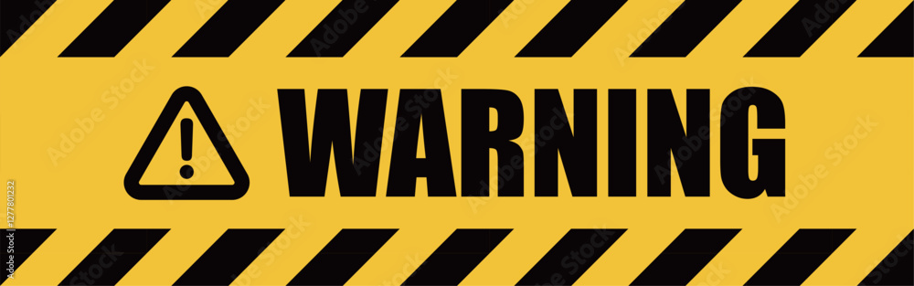 規制テープ WARNING