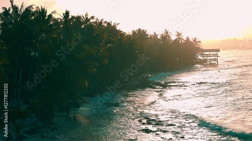 SIARGAO SURFING CLUOUD 9 SUNSET