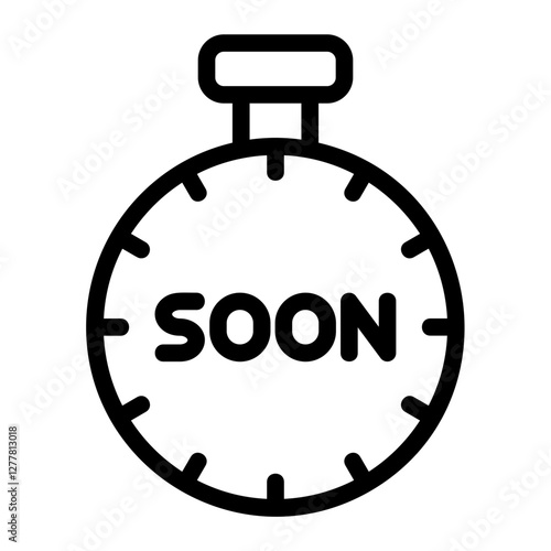 Coming Time Line Icon