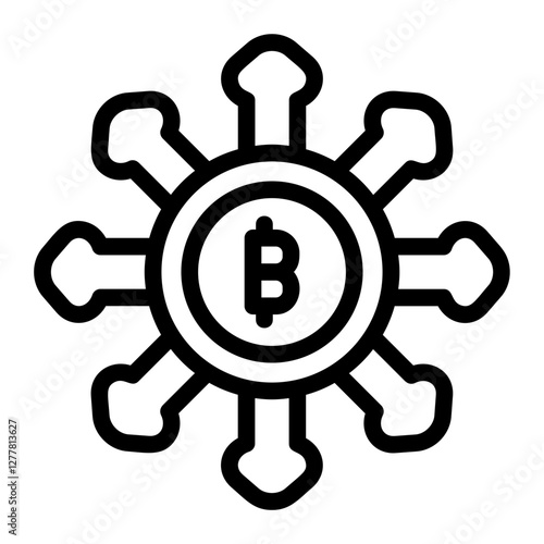 DeFi Line Icon
