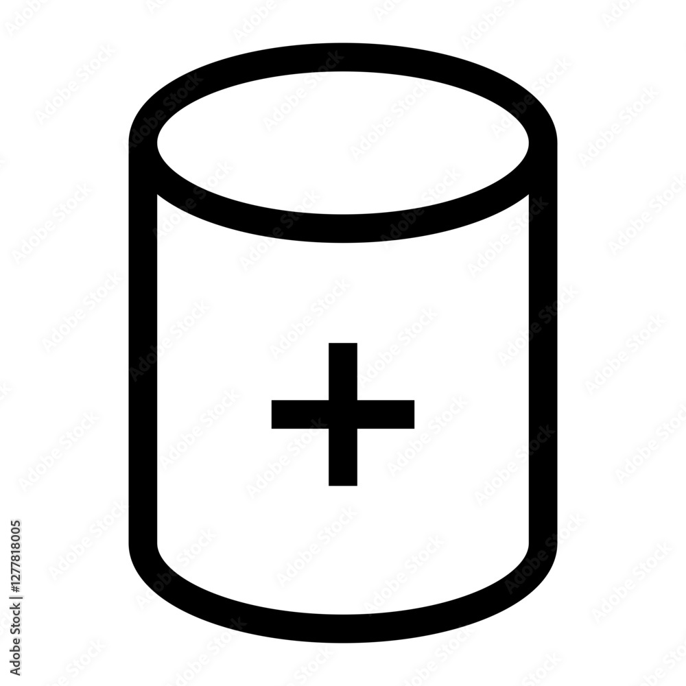 Obraz premium Medical Thin Icon