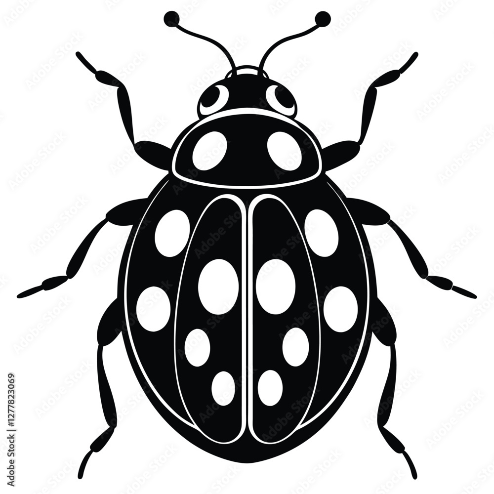 Animal Ladybug vector silhouette , clip art, and symbol. Shilhouette of animal concept and simple design. Silhouette ladybug. Animal Ladybug vector silhouette , clip art, and symbol. Shilhouette of animal concept and simple design. Silhouette ladybug.