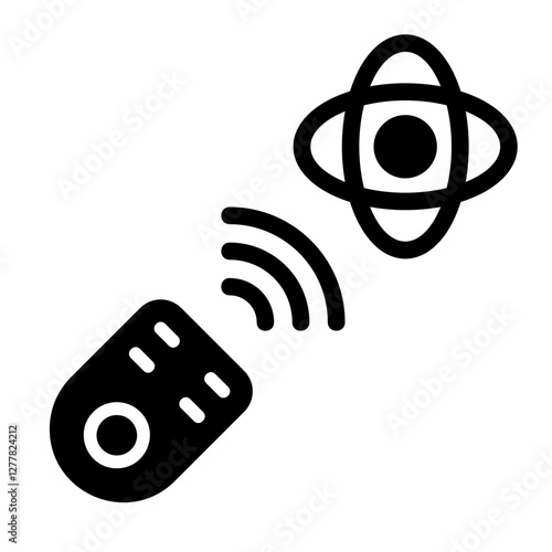 Precision Control Solid Icon