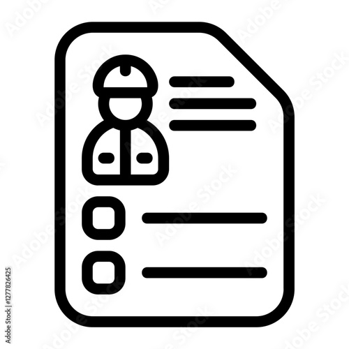 Skills Line Icon