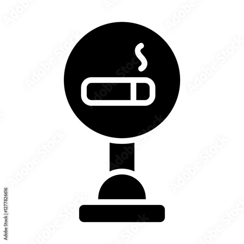 Smoking Area Solid Icon