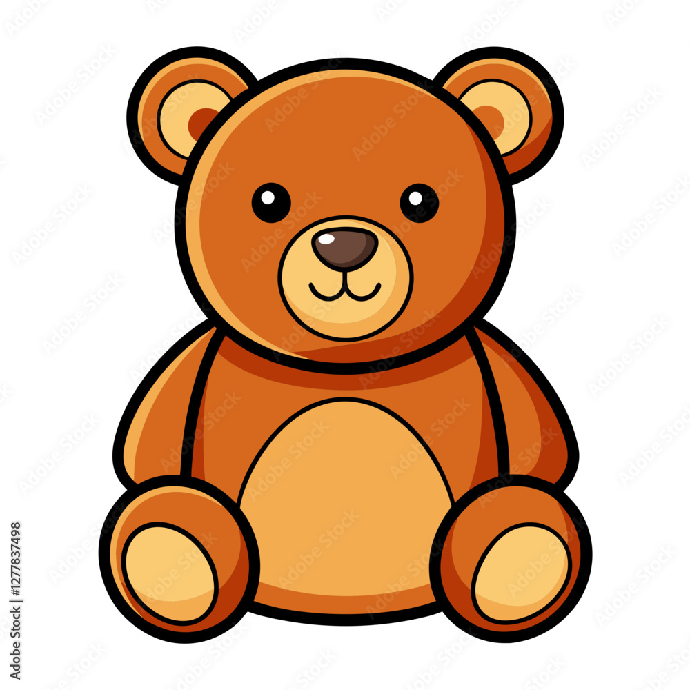 Charming Orange Cartoon Bear with Bright Eyes, An adorable orange cartoon bear with bright eyes and a sweet smile, perfect for children's illustrations or playful designs.
Charming Orange Cartoon Bear with Bright Eyes, An adorable orange cartoon bear with bright eyes and a sweet smile, perfect for children's illustrations or playful designs.