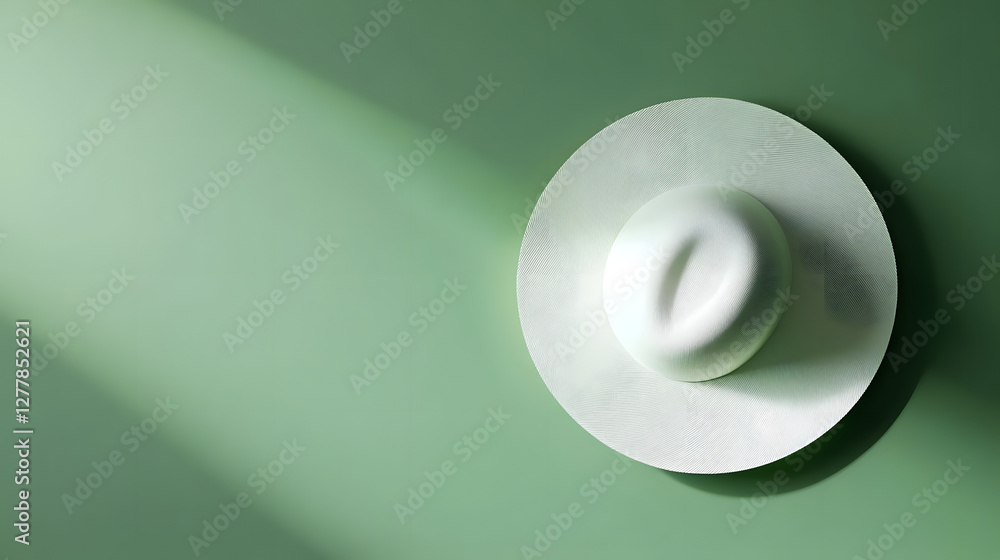 Green background top view with copy space Green background top view with copy space