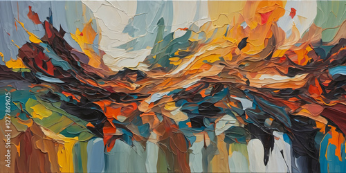 Art Abstract background, Ex...