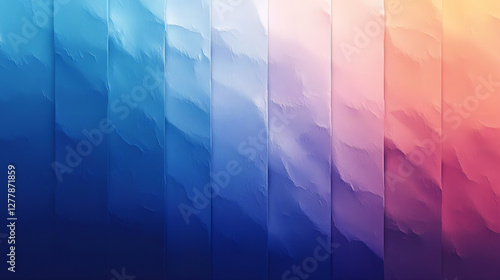 Obraz na płótnie Vibrant Pastel Gradient with Soft Blur Effect – Minimalist Aesthetic, Website Banners, and Social Media w salonie