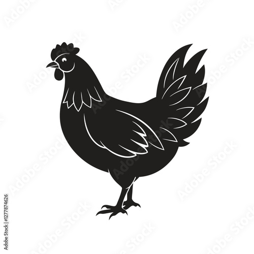 chiken vector illustration