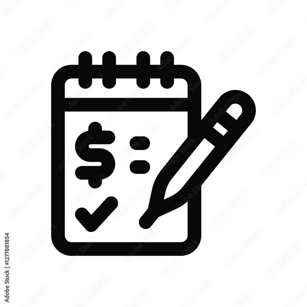 price list line icon. Clean and minimalist vector icon for websites, mobile apps, presentations, and logos. Fully scalable and customizable for any project. price list line icon. Clean and minimalist vector icon for websites, mobile apps, presentations, and logos. Fully scalable and customizable for any project.