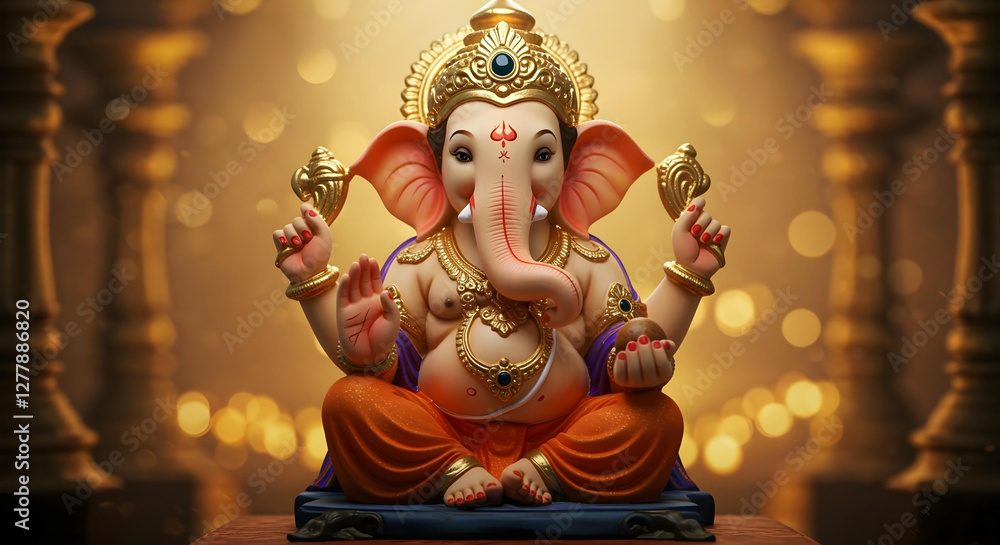 Fototapeta premium statue of ganesh