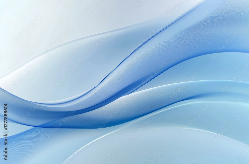 Fototapeta premium blue silk background