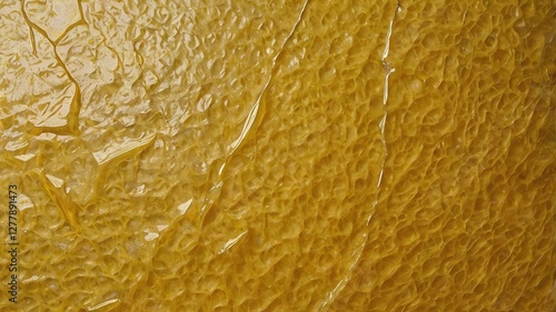 old weathered yellow fiberglass board texture. worn glass fiber soundproof insulation sheet wall panel close up background,sanded gold metallic grainy abstract background pearl golden monochrome backd