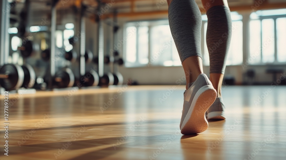 Knee exercises in a spacious gym studio. Featuring mobility and rehabilitation Knee exercises in a spacious gym studio. Featuring mobility and rehabilitation