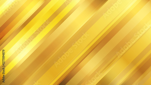 Abstract gold vector background with stripes