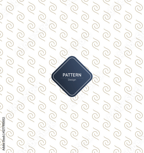 Simple geometric seamless pattern