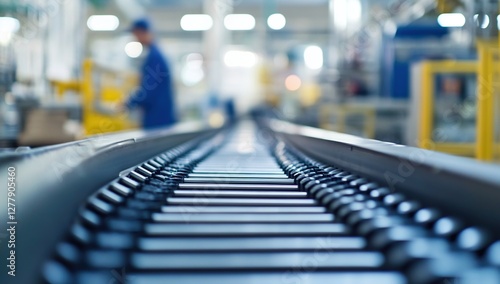 Wallpaper Mural Factory Conveyor Belt System: Automated Production Line Mechanisms in Industrial Settings Torontodigital.ca