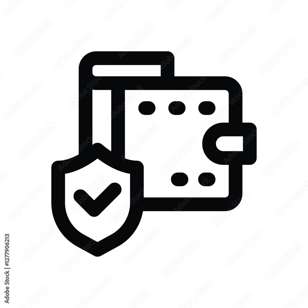 protection line icon. Clean and minimalist vector icon for websites, mobile apps, presentations, and logos. Fully scalable and customizable for any project. protection line icon. Clean and minimalist vector icon for websites, mobile apps, presentations, and logos. Fully scalable and customizable for any project.