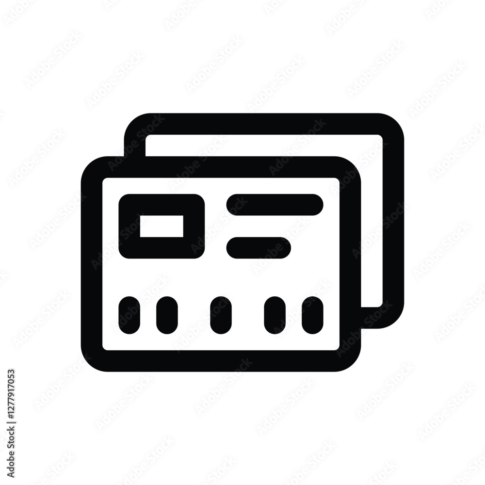card payment line icon. Clean and minimalist vector icon for websites, mobile apps, presentations, and logos. Fully scalable and customizable for any project. card payment line icon. Clean and minimalist vector icon for websites, mobile apps, presentations, and logos. Fully scalable and customizable for any project.