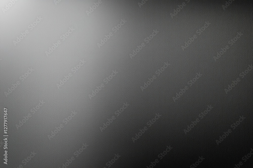 Textured dark gray surface with subtle gradient and light reflection Textured dark gray surface with subtle gradient and light reflection
