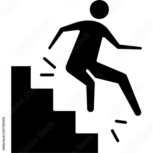 People Fall Accident Icon