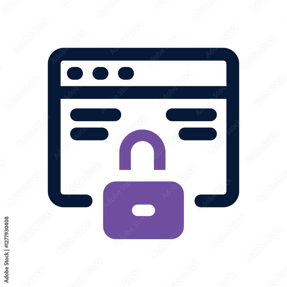 web security dual tone icon. Sleek and modern vector icon for websites, mobile apps, marketing materials, and corporate design. Fully scalable and ready to use. web security dual tone icon. Sleek and modern vector icon for websites, mobile apps, marketing materials, and corporate design. Fully scalable and ready to use.