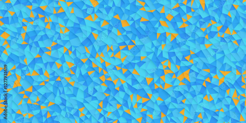 Dynamic Fractured Geometric Triangular Design Dynamic Fractured Geometric Triangular Design