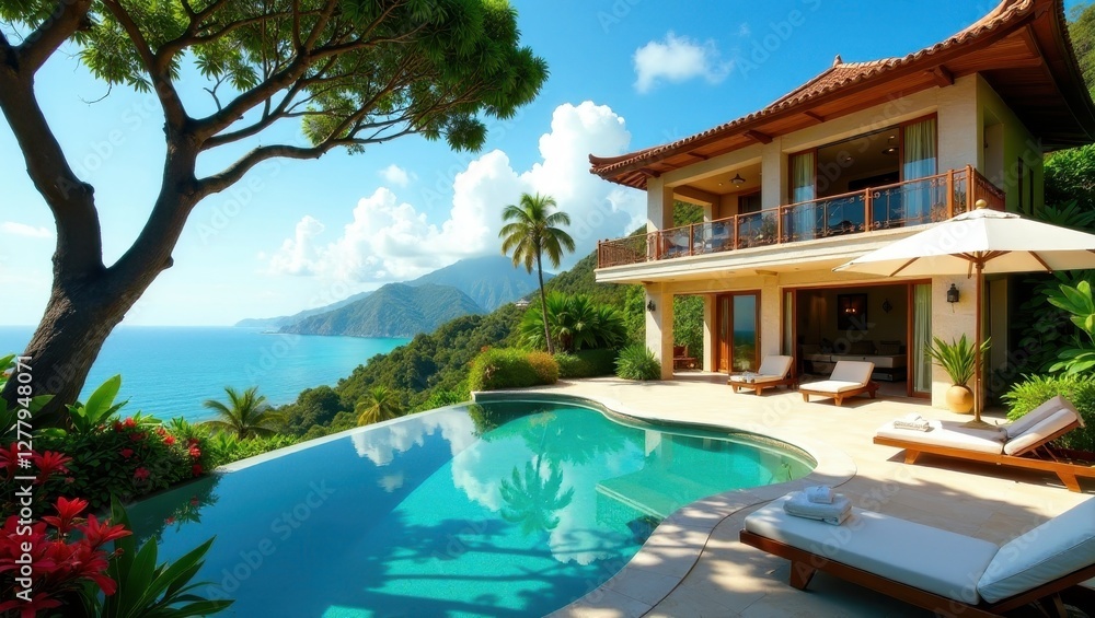 Oceanfront Luxury Villa with Infinity Pool and Panoramic Views Oceanfront Luxury Villa with Infinity Pool and Panoramic Views
