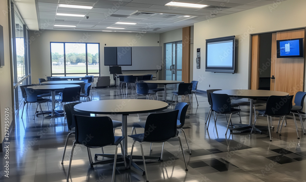 Remote Collaboration Center: High-Tech Meeting Space Designed for Virtual Connectivity Remote Collaboration Center: High-Tech Meeting Space Designed for Virtual Connectivity