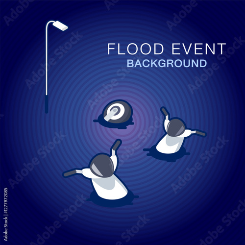 Background image of the flood event