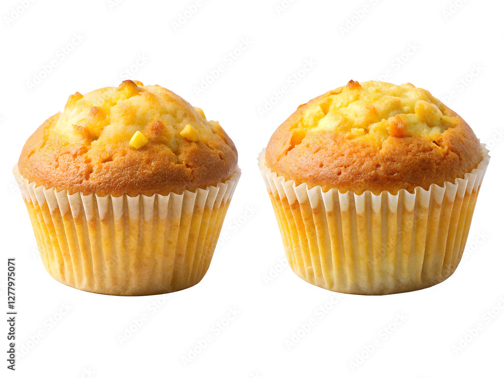 Cupcakes, Set of cakes, and muffin cakes isolated Cupcakes, Set of cakes, and muffin cakes isolated