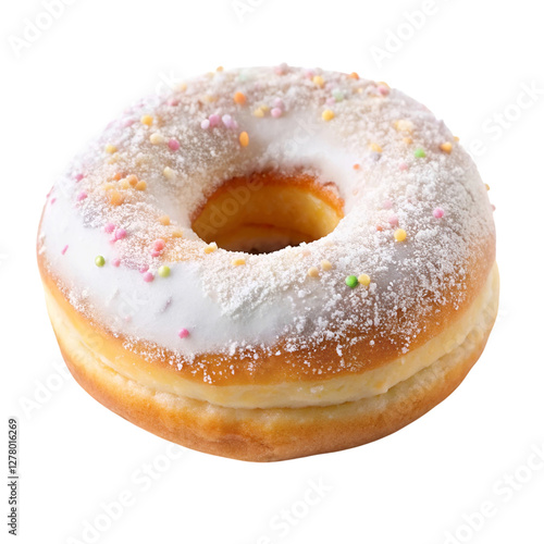 donut isolated on white background