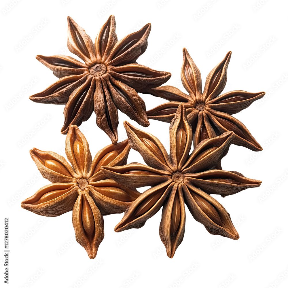 Star Anise Spices: Exquisite Dried Aromatic Flavor Star Anise Spices: Exquisite Dried Aromatic Flavor