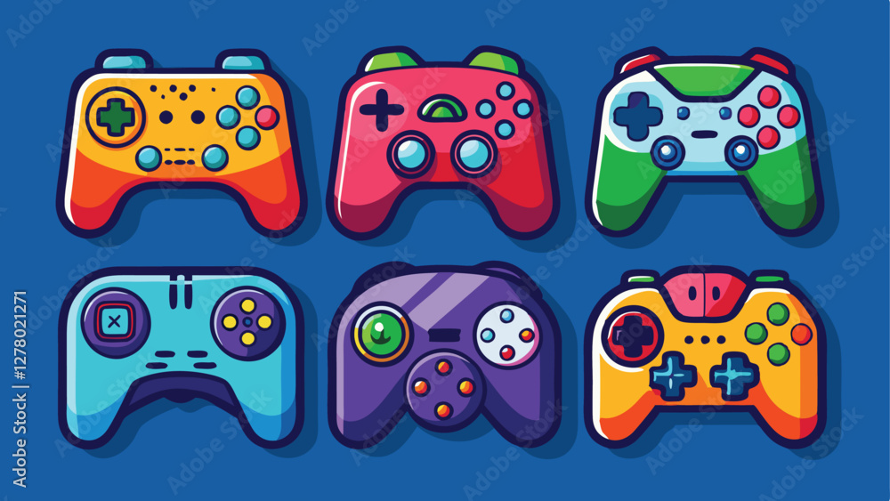 Modern Gaming Logo with Stylized Game Controller and Infinity Loop Design Modern Gaming Logo with Stylized Game Controller and Infinity Loop Design